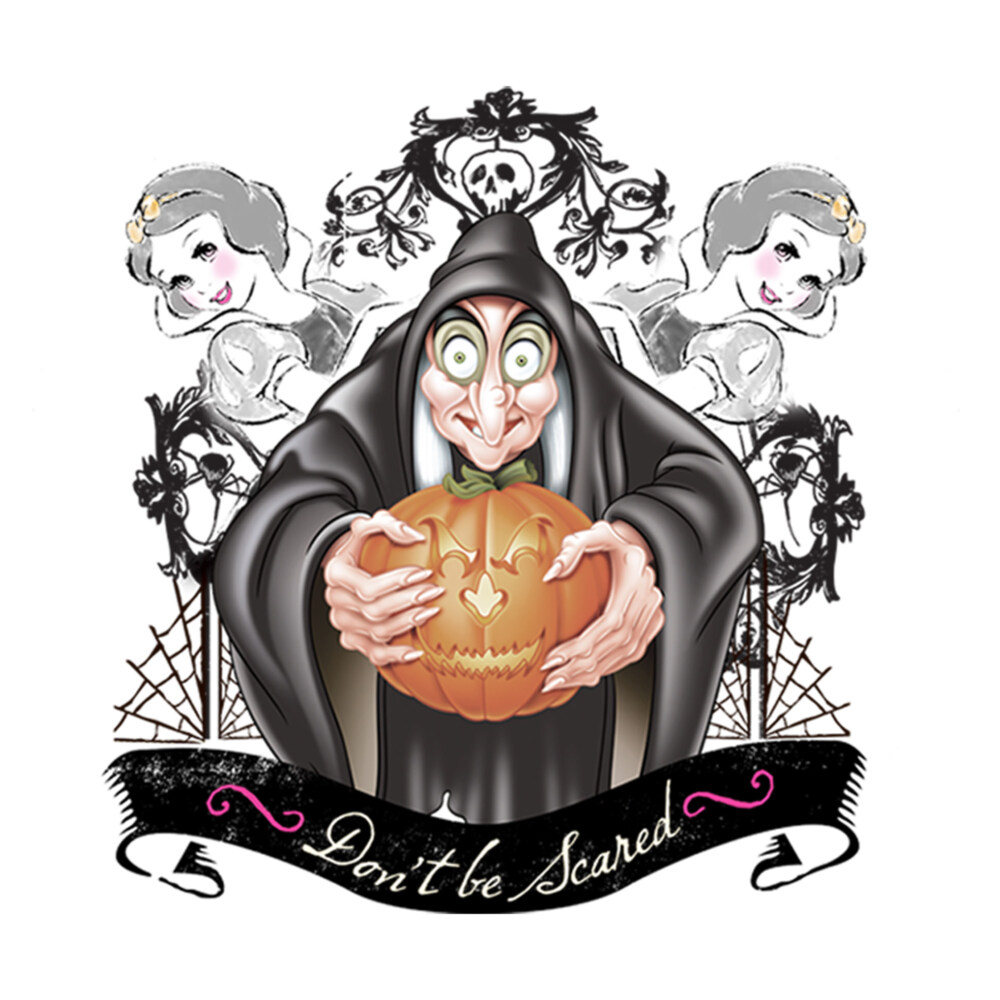 Men's Snow White and the Seven Dwarves Evil Queen Pumpkin  Adult T-Shirt