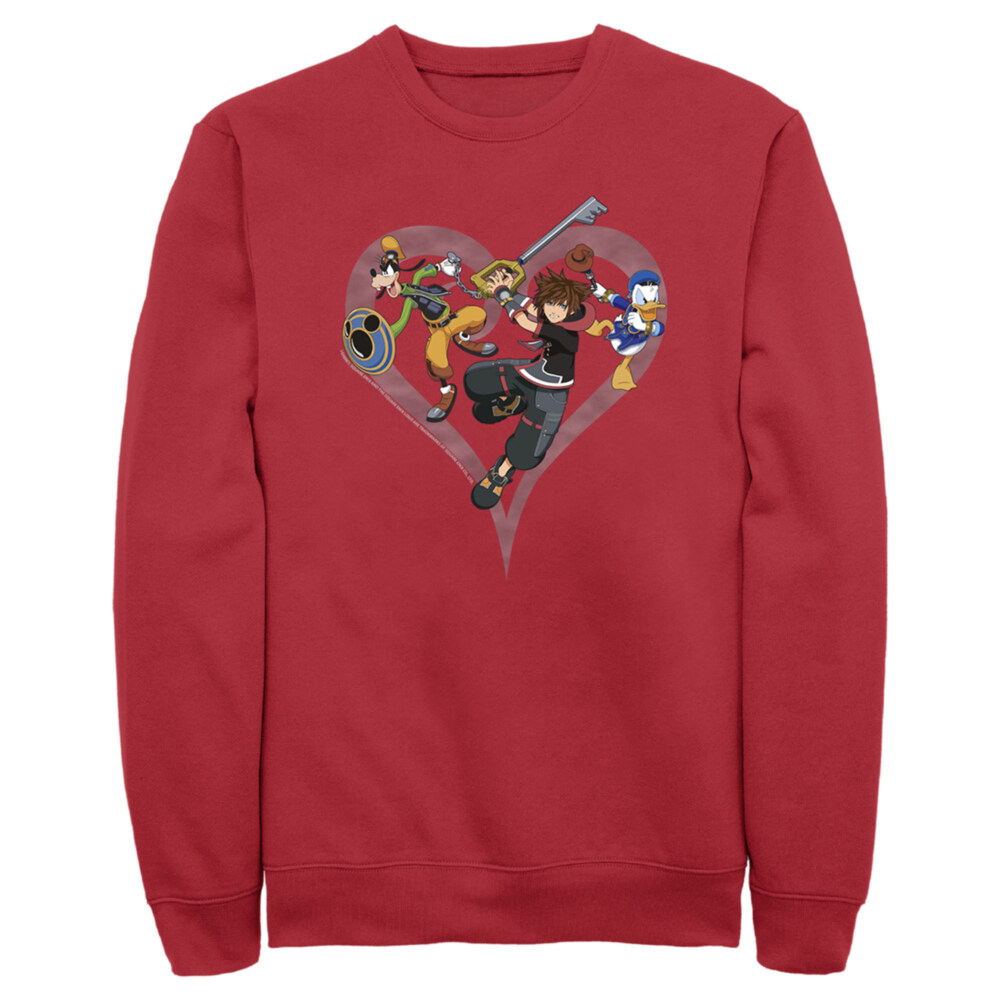 Men's Kingdom Hearts 3 Ready to Fight  Adult Sweatshirt