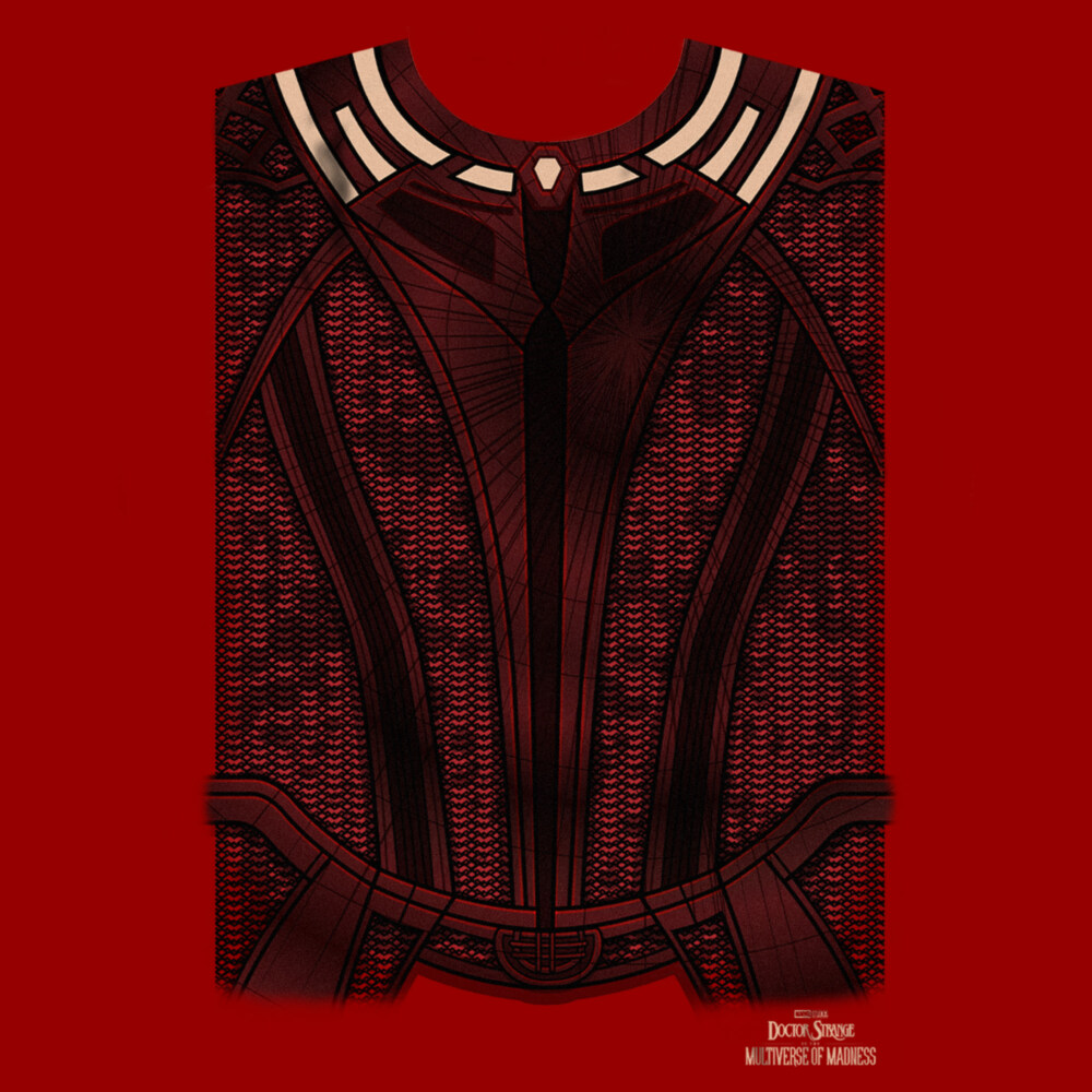 Men's Marvel Doctor Strange in the Multiverse of Madness Wanda Costume  Adult T-Shirt