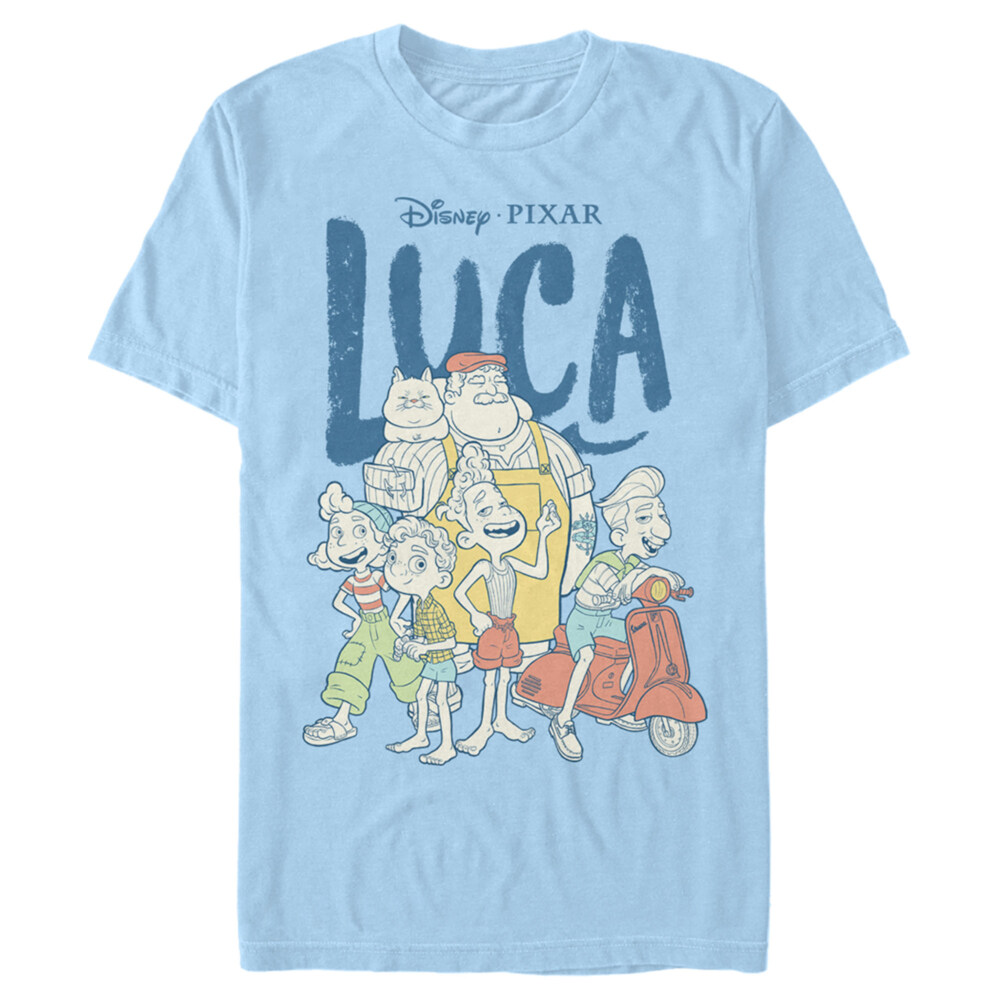 Men's Luca Group Logo  Adult T-Shirt