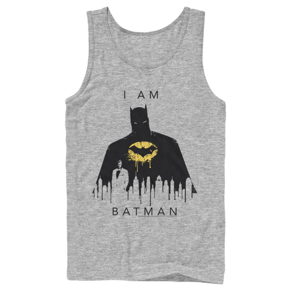 Men's Batman I Am Gotham Drip  Adult Tank Top