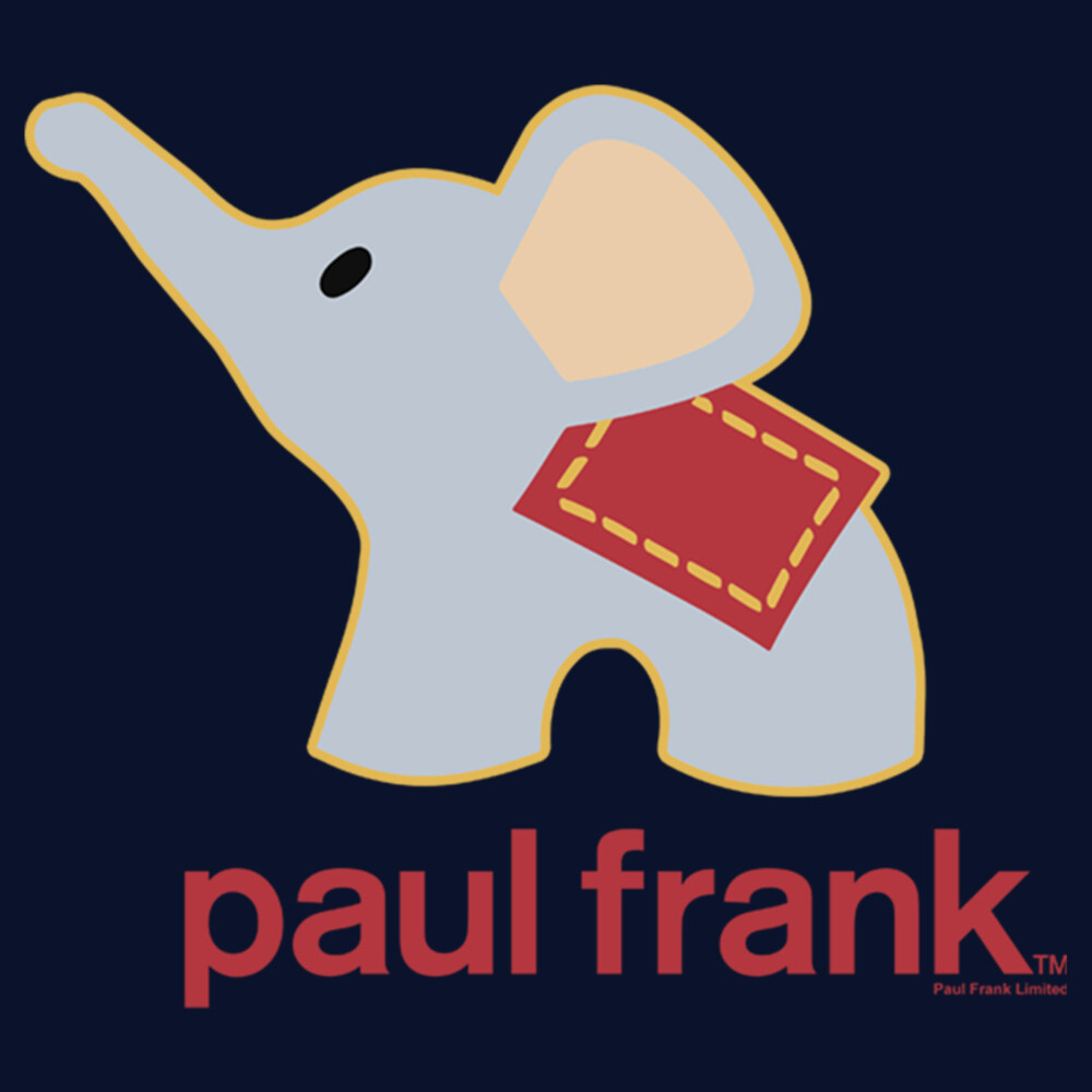 Men's Paul Frank Ellie Logo  Adult Sweatshirt