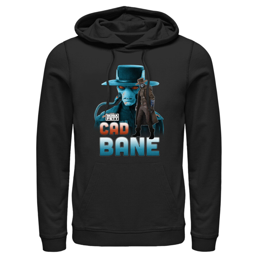 Men's Star Wars: The Book of Boba Fett Cad Bane Mercenary and Bounty Hunter  Adult Pull Over Hoodie
