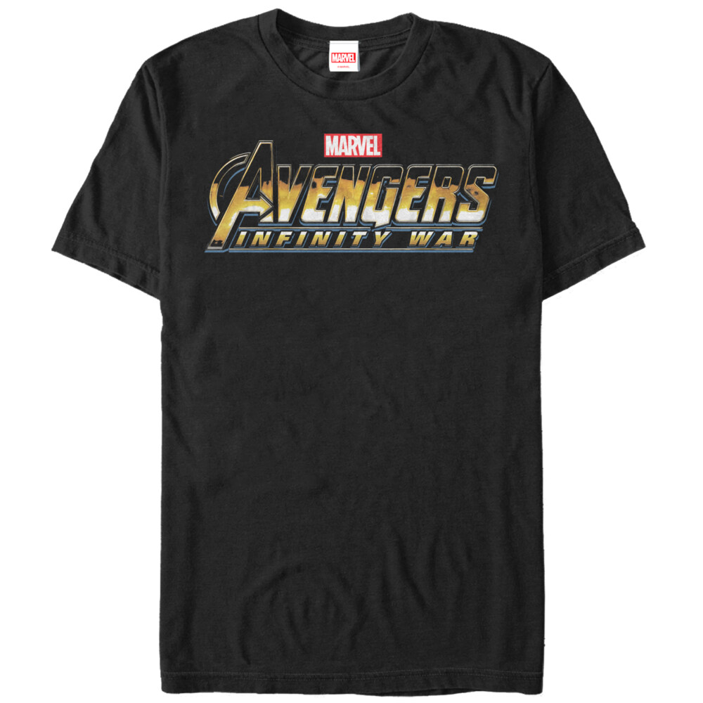 Men's Marvel Avengers: Infinity War Classic Logo  Adult T-Shirt