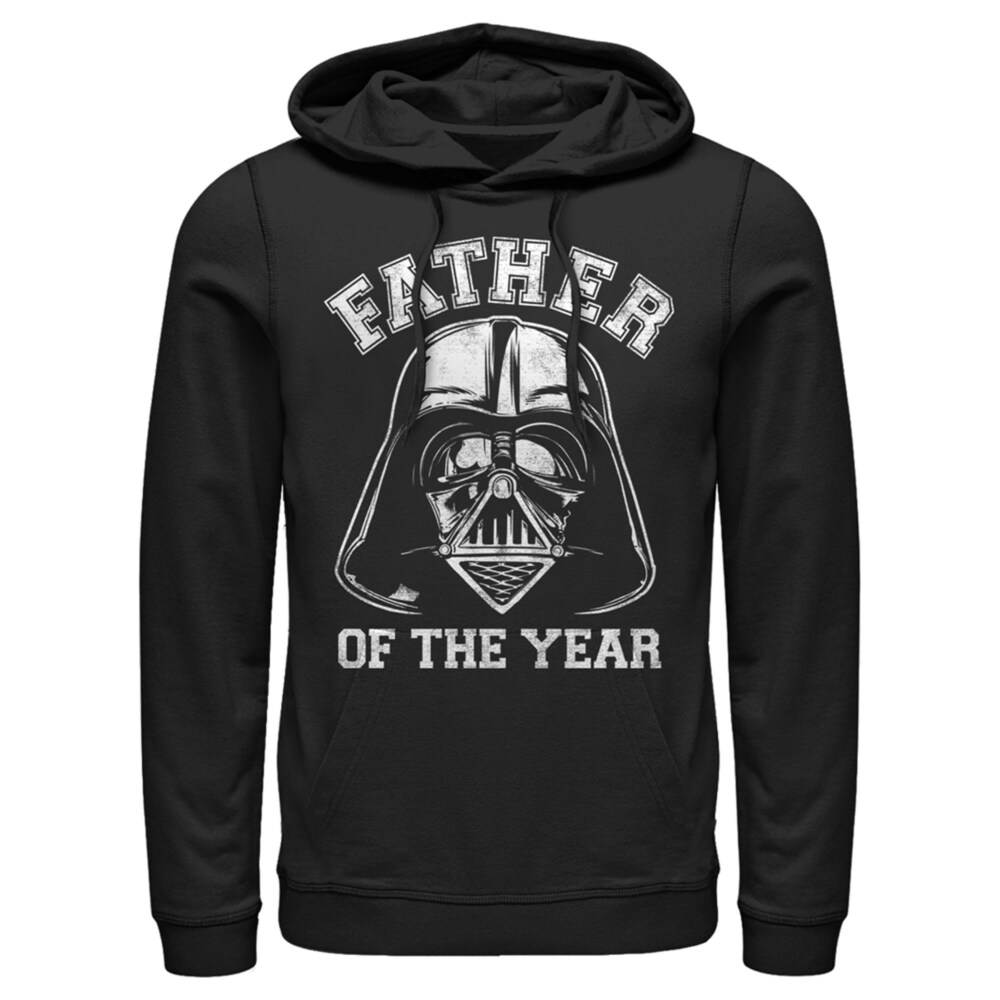 Men's Star Wars Father of the Year Darth Vader  Adult Pull Over Hoodie