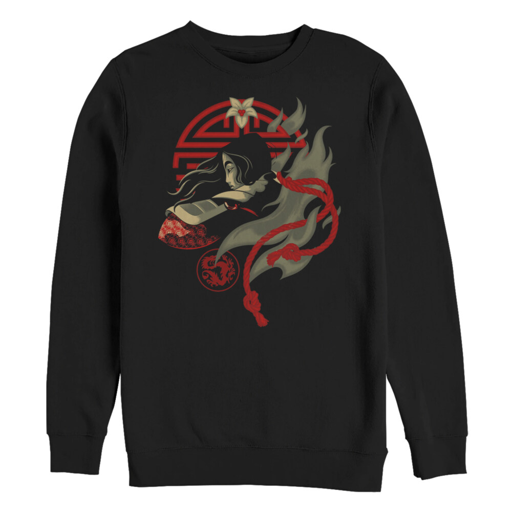 Men's Mulan Warrior Icons  Adult Sweatshirt