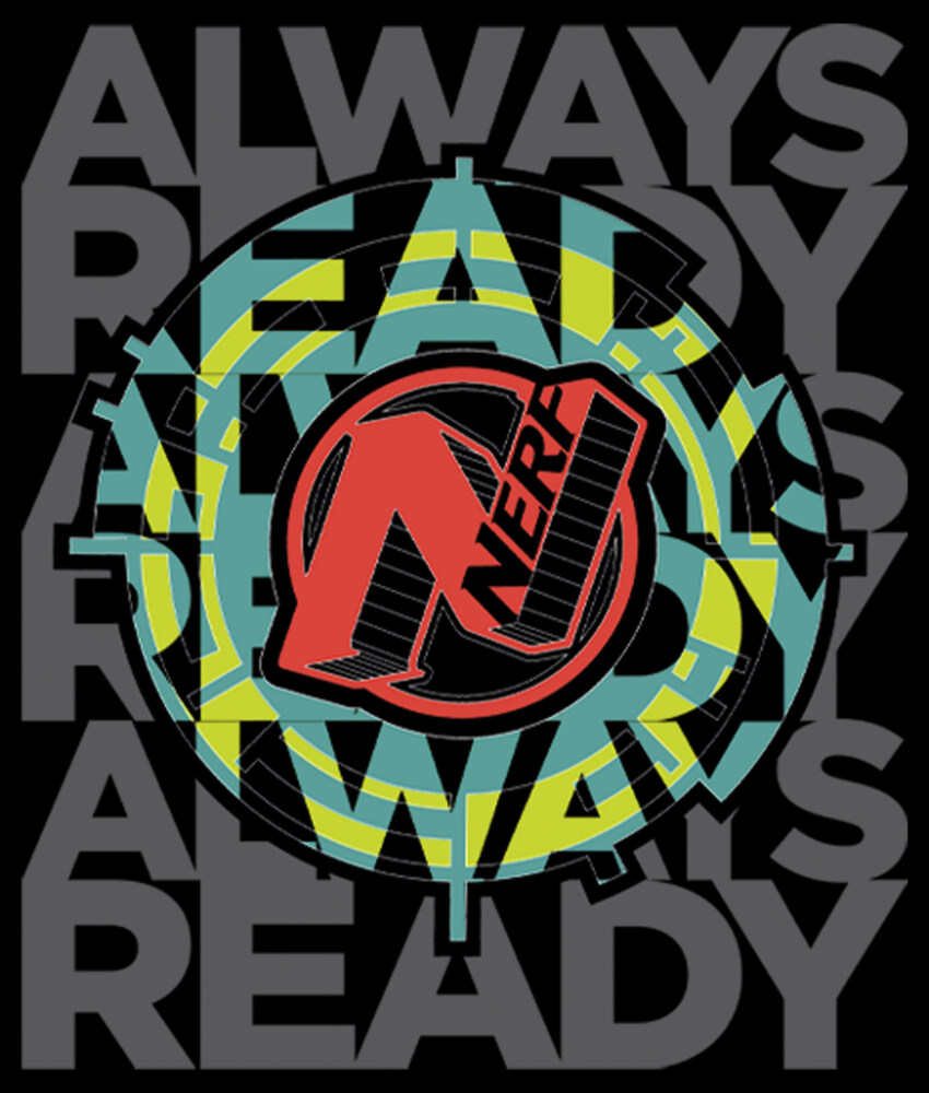 Men's Nerf Always Ready  Adult T-Shirt