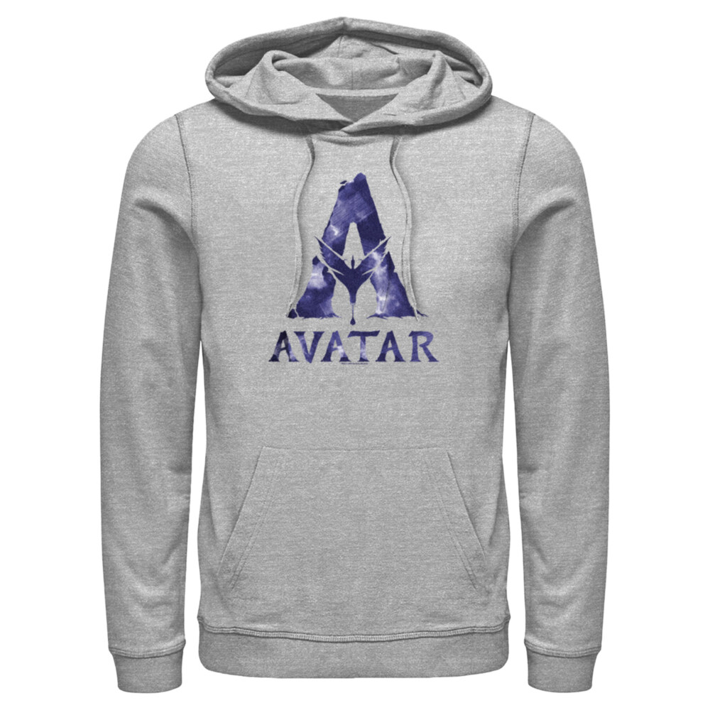 Men's Avatar Watercolor A Logo  Adult Pull Over Hoodie