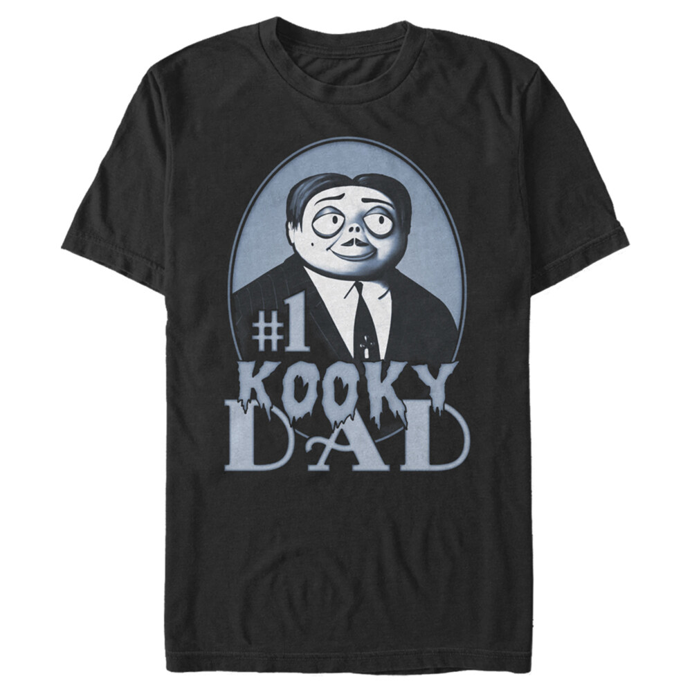 Men's The Addams Family #1 Kooky Dad Gomez Addams  Adult T-Shirt