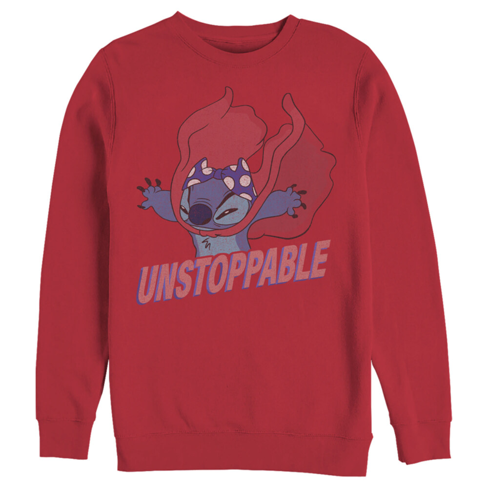 Men's Lilo & Stitch Unstoppable Stitch  Adult Sweatshirt
