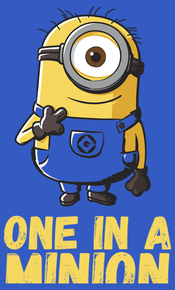 Men's Despicable Me Minions One In A Minion  Adult T-Shirt