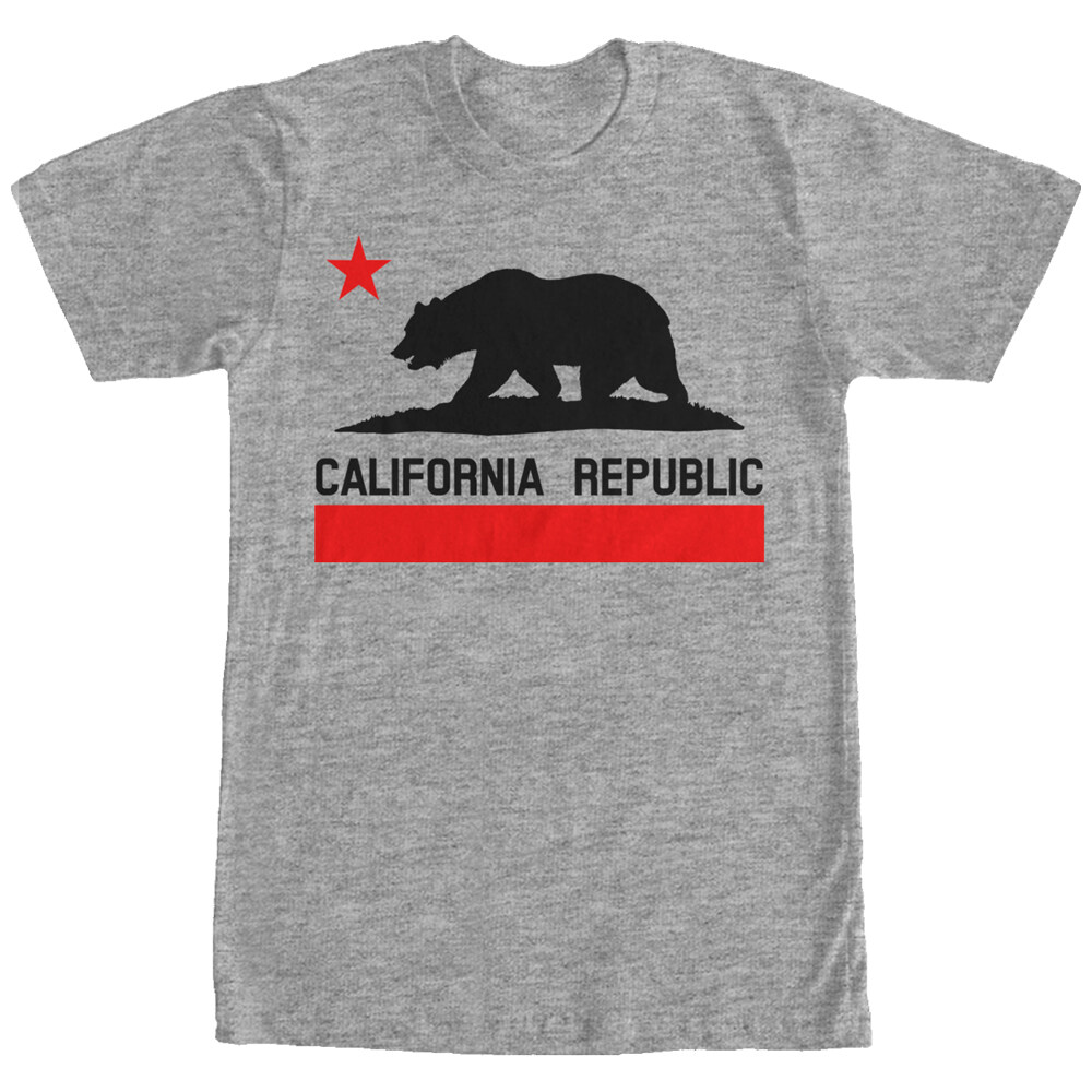 Men's Lost Gods California Republic  Adult T-Shirt