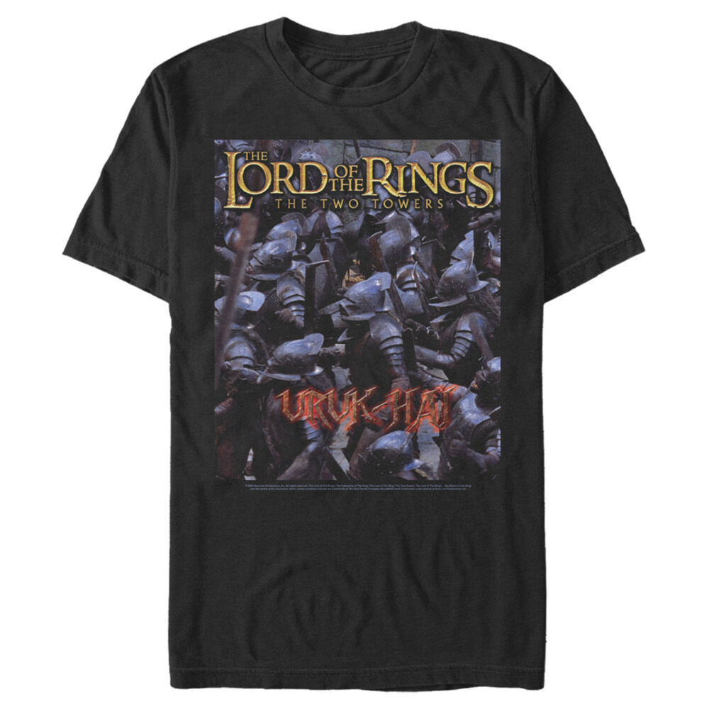 Men's The Lord of the Rings Two Towers Uruk Hai  Adult T-Shirt