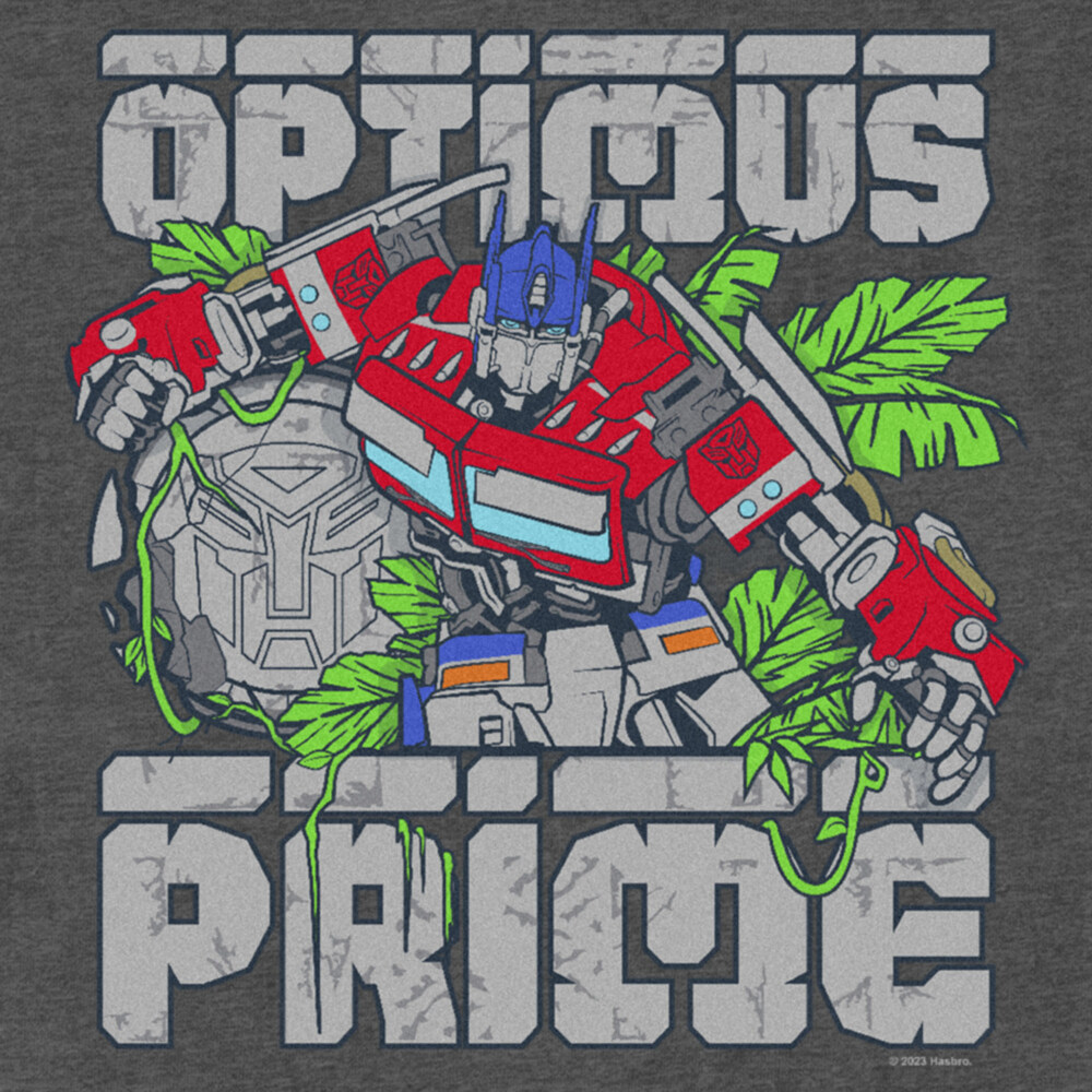 Men's Transformers: Rise of the Beasts Optimus Prime  Adult T-Shirt