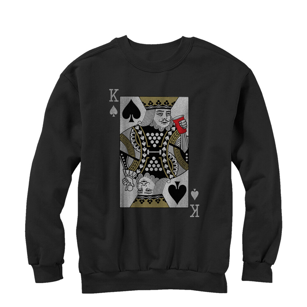 Men's Lost Gods King of Pong  Adult Sweatshirt