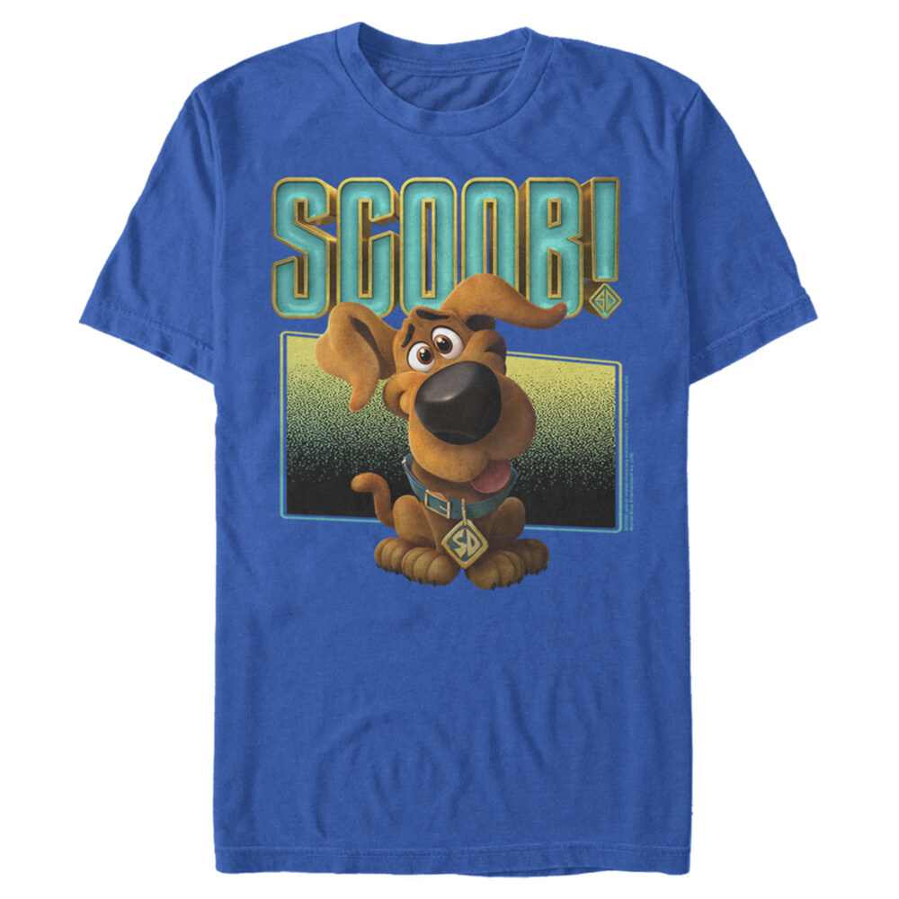 Men's Scooby Doo Puppy Frame  Adult T-Shirt