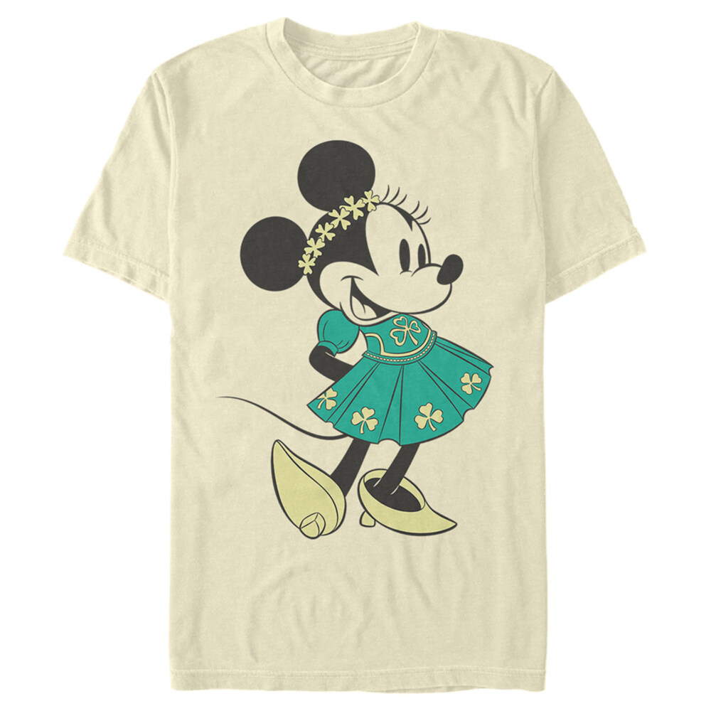 Men's Mickey & Friends Flower Girl Minnie  Adult T-Shirt