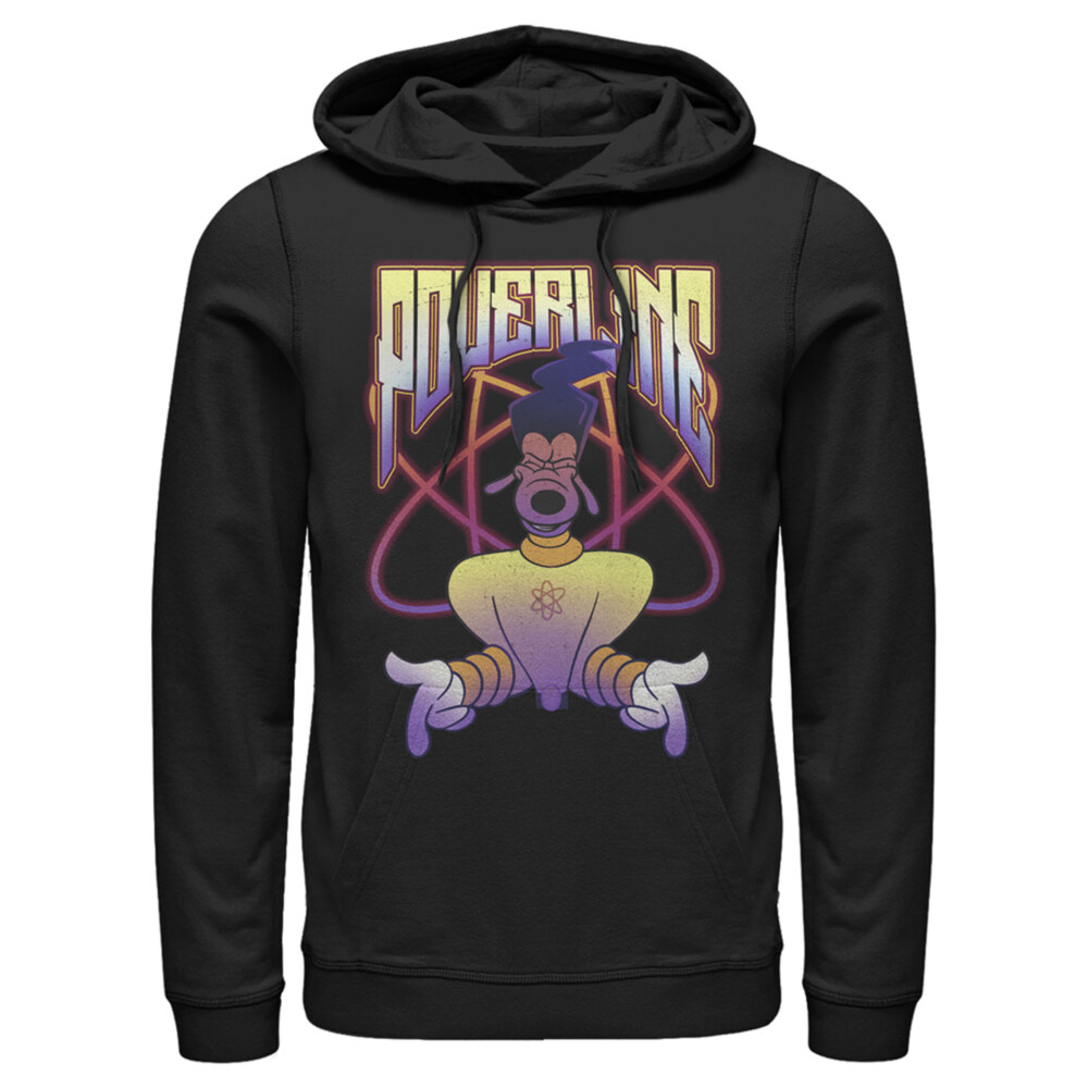 Men's A Goofy Movie Powerline Retro  Adult Pull Over Hoodie