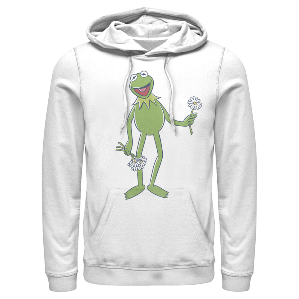 Men's The Muppets Flower Power  Adult Pull Over Hoodie