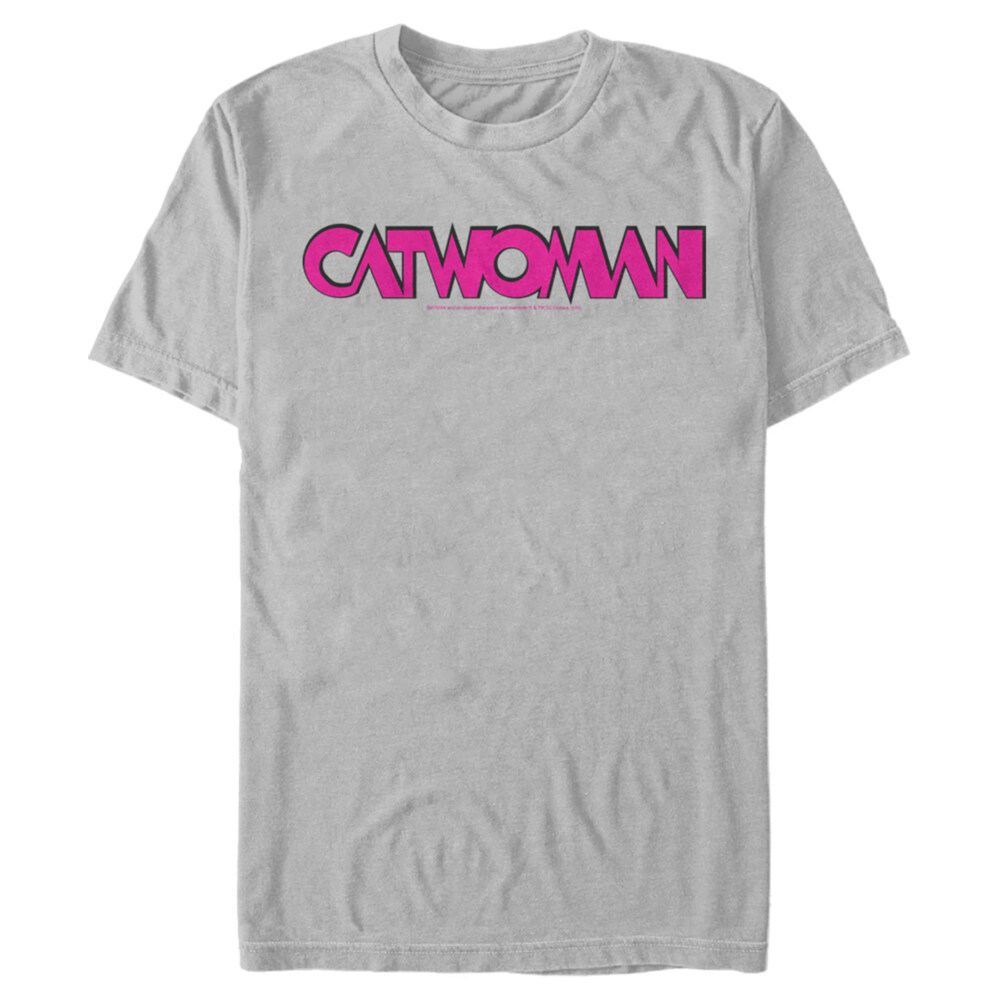 Men's Batman Catwoman Logo  Adult T-Shirt