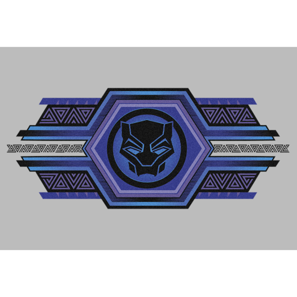 Men's Marvel: Black Panther: Wakanda Forever Ornate Logo  Adult T-Shirt