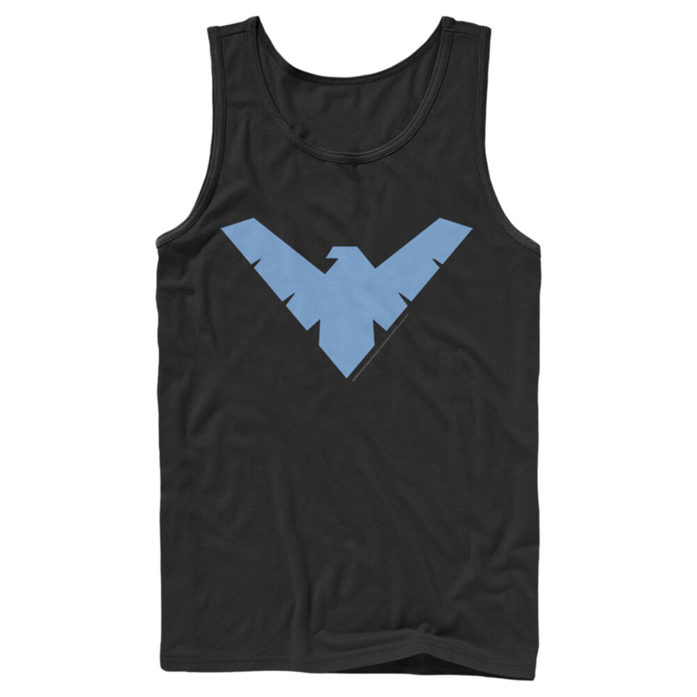 Men's Batman Nightwing Logo  Adult Tank Top