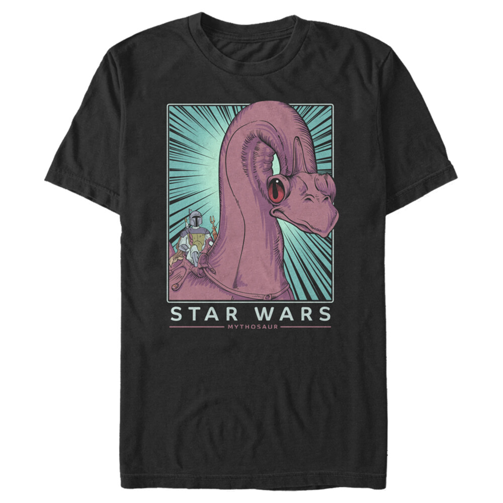 Men's Star Wars Boba Fett Mythosaur  Adult T-Shirt