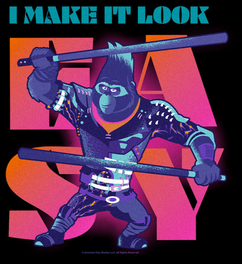 Men's Sing 2 Johnny I Make it Look Easy  Adult T-Shirt