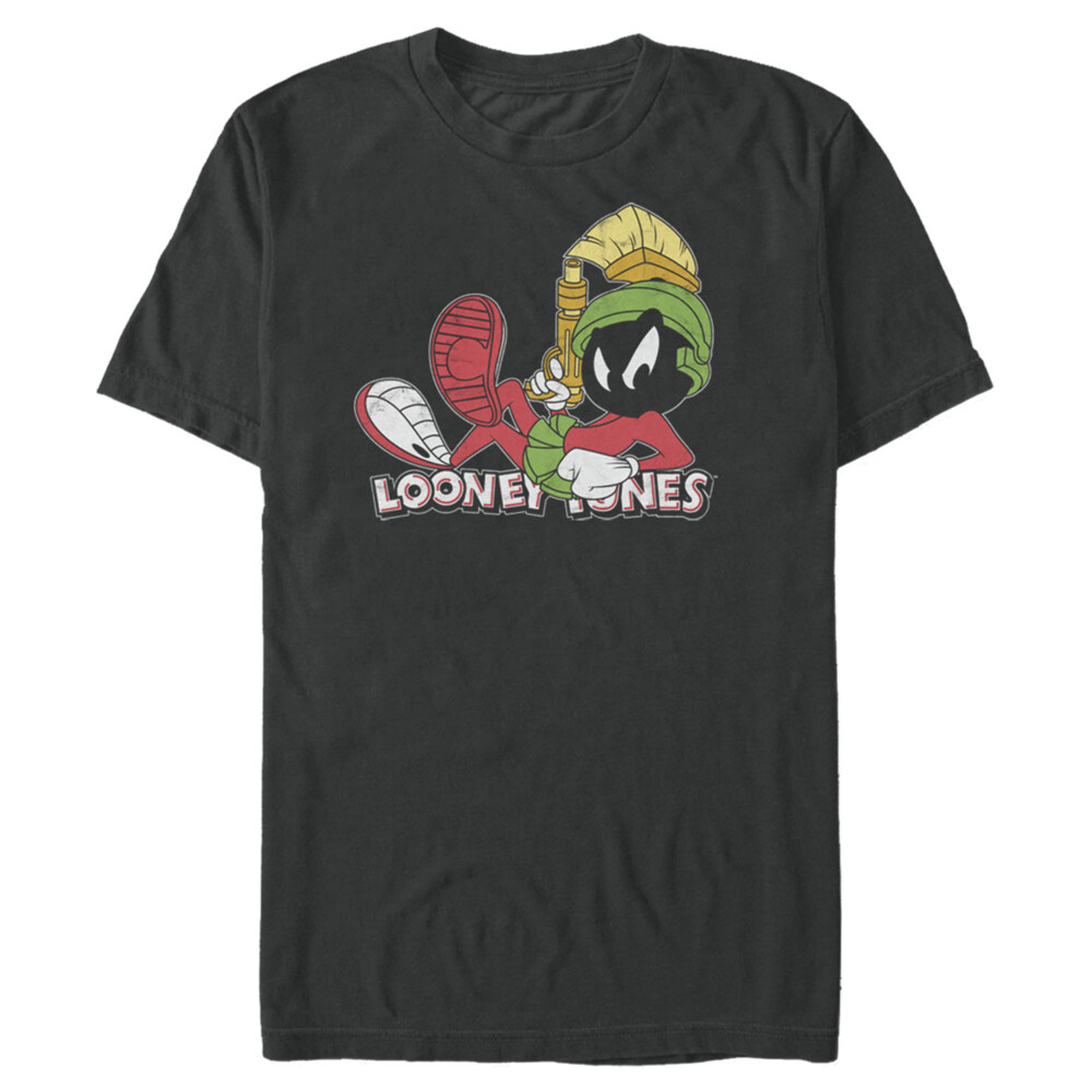 Men's Looney Tunes Marvin the Martian Attitude Pose  Adult T-Shirt