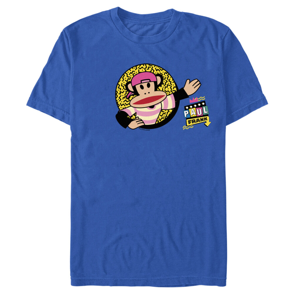 Men's Paul Frank Julius Backwards Cap  Adult T-Shirt
