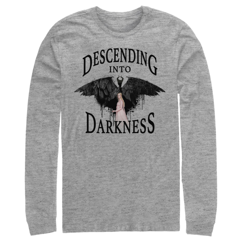 Men's Maleficent: Mistress of All Evil Descending  Adult Long Sleeve Shirt
