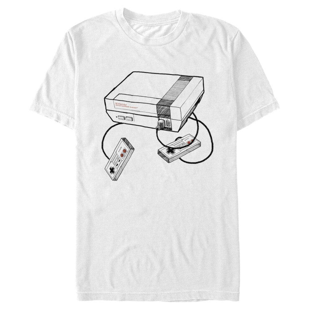 Men's Nintendo Classic Console  Adult T-Shirt