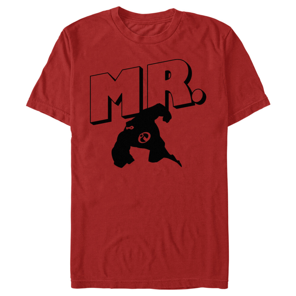 Men's The Incredibles Mr. Incredible Silhouette  Adult T-Shirt