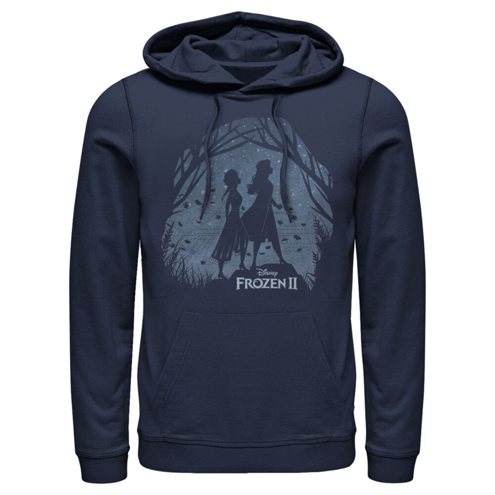 Men's Frozen 2 Sister Shadows  Adult Pull Over Hoodie