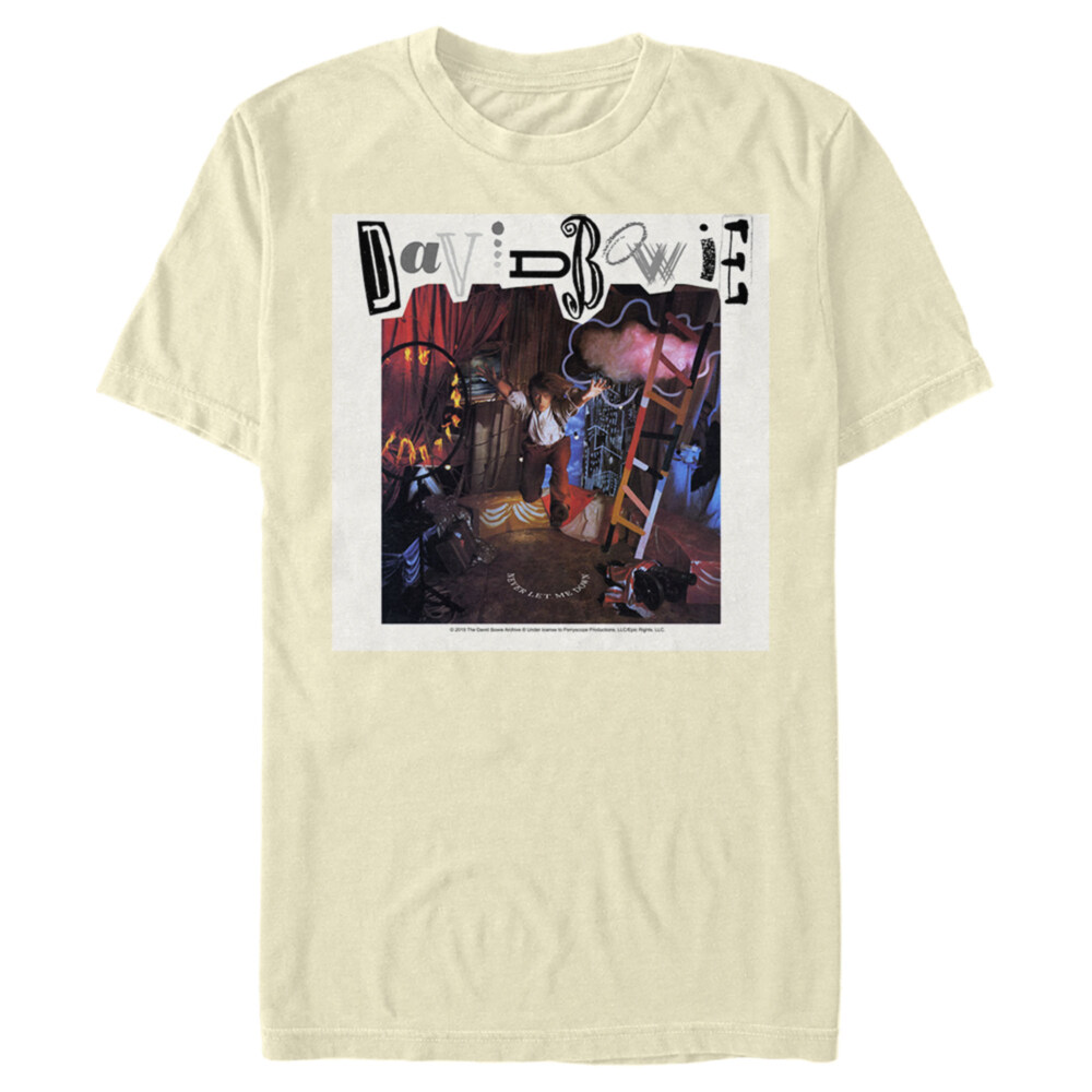 Men's David Bowie Never Let Me Down  Adult T-Shirt