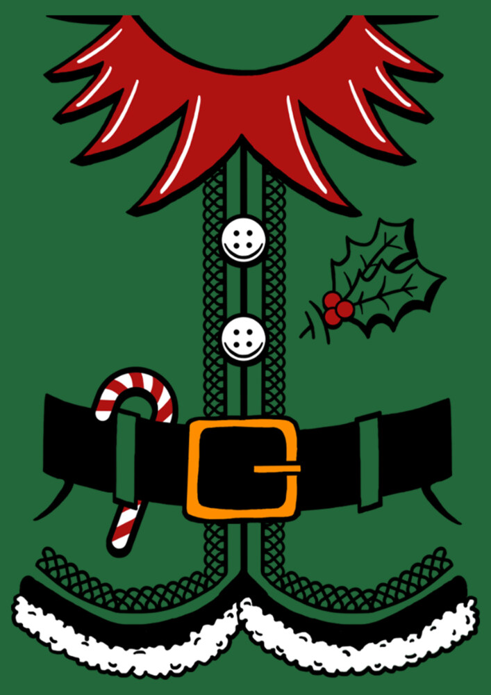 Men's Lost Gods Elf Costume  Adult T-Shirt