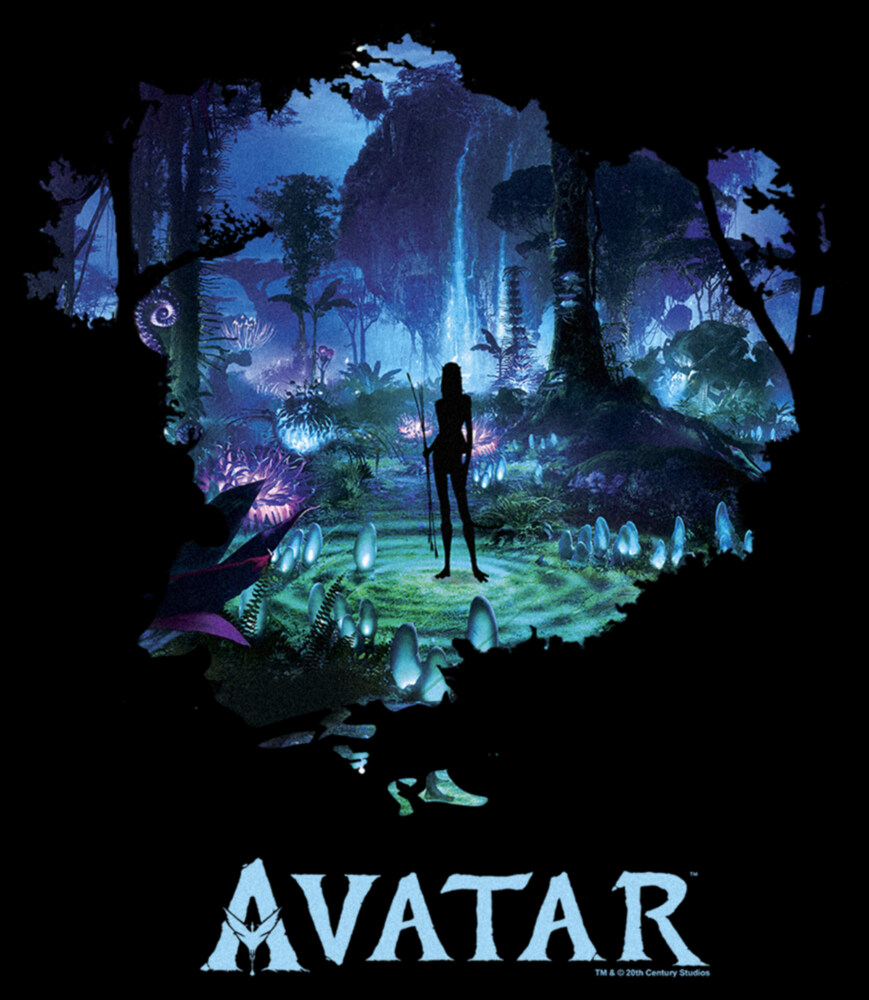 Men's Avatar Neytiri Pandora Night Scene  Adult T-Shirt