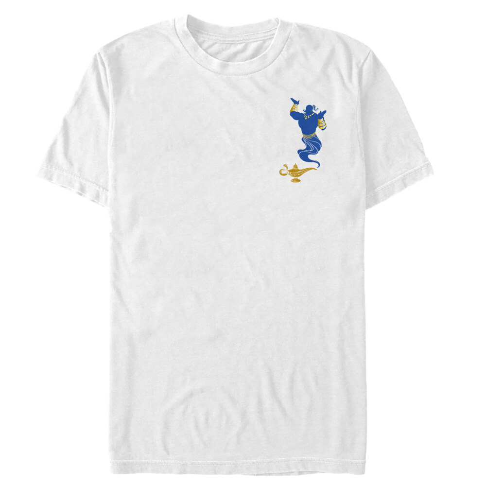 Men's Aladdin Genie Badge  Adult T-Shirt