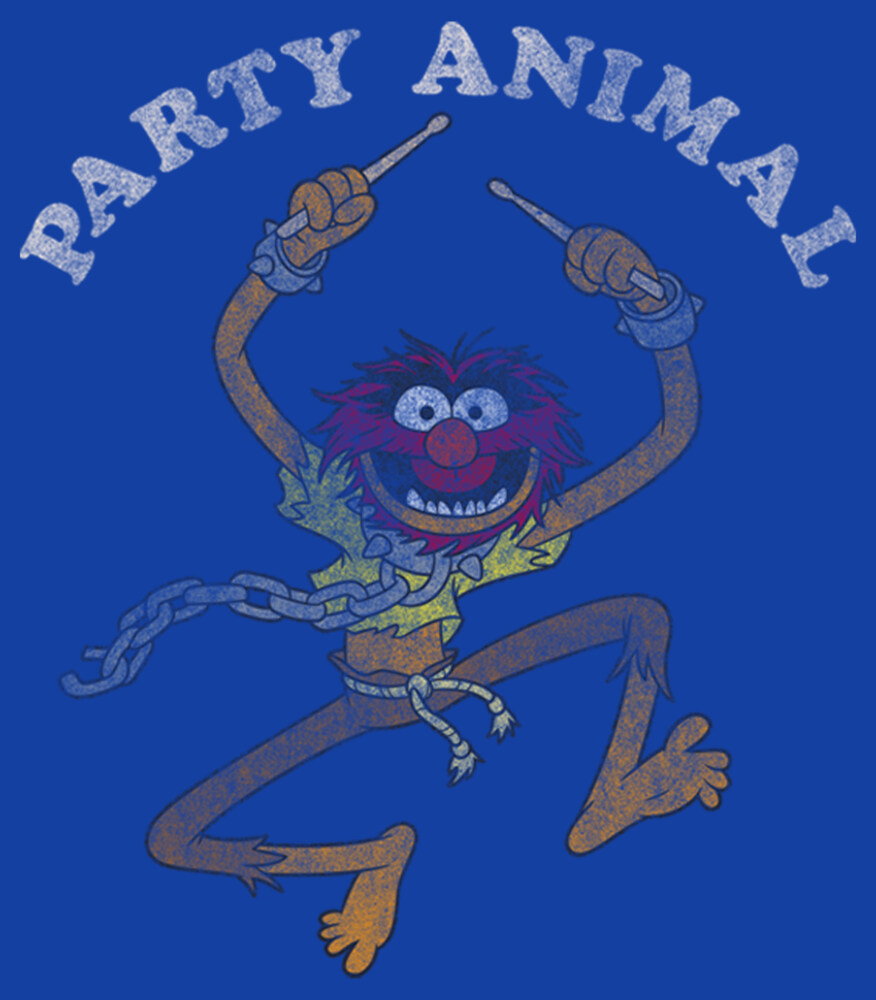 Men's The Muppets Party Animal  Adult T-Shirt