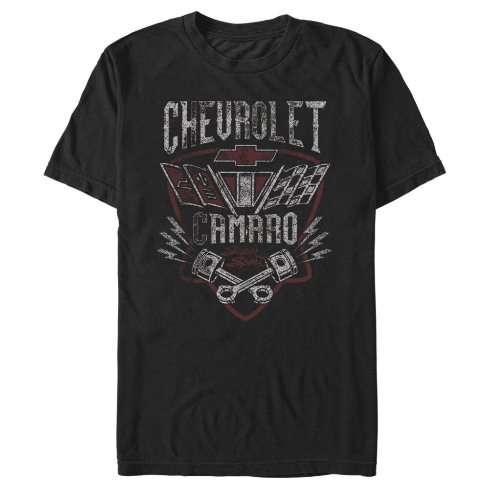 Men's General Motors Chevrolet Super Sport Camaro  Adult T-Shirt