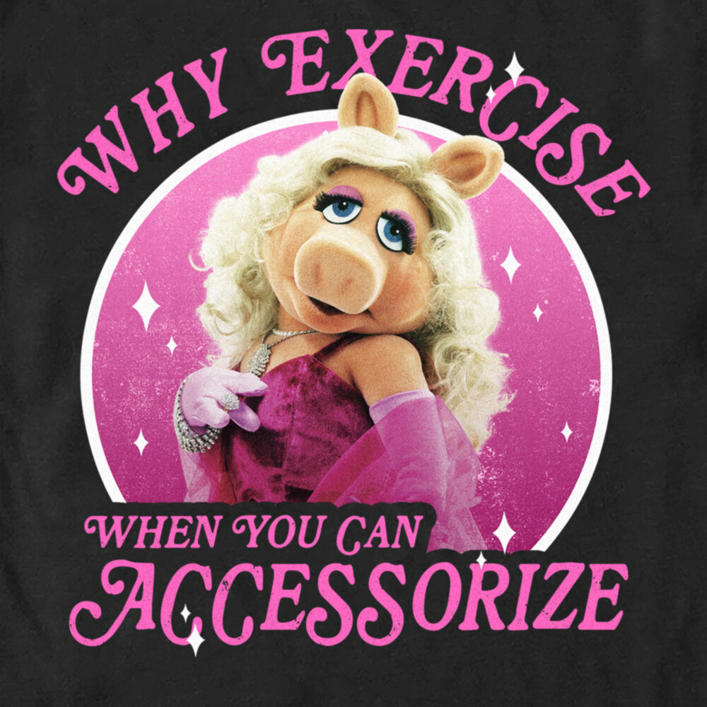 Men's The Muppets Miss Piggy Accessorize  Adult T-Shirt