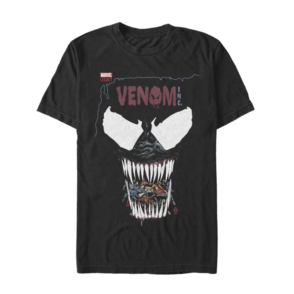 Men's Marvel Legacy Venom Bite  Adult T-Shirt