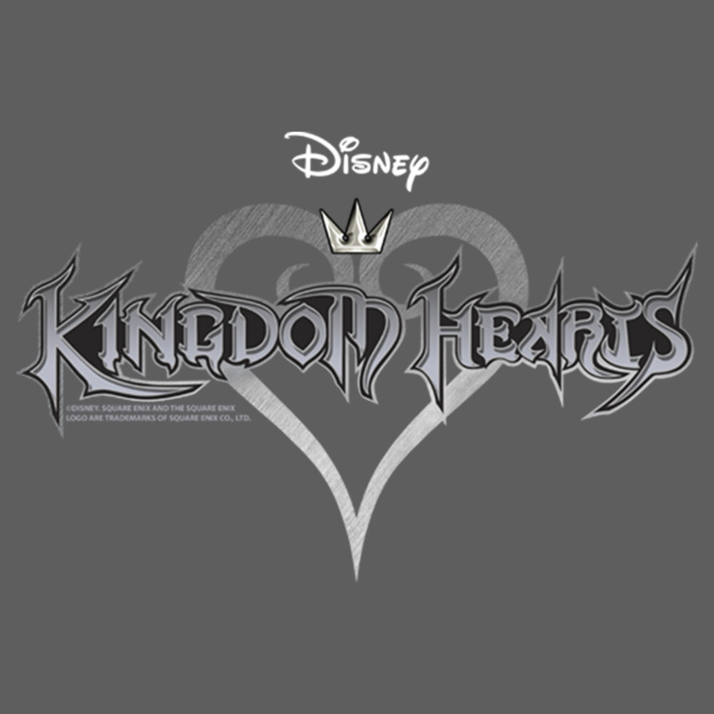 Men's Kingdom Hearts 1 Game Logo  Adult Tank Top