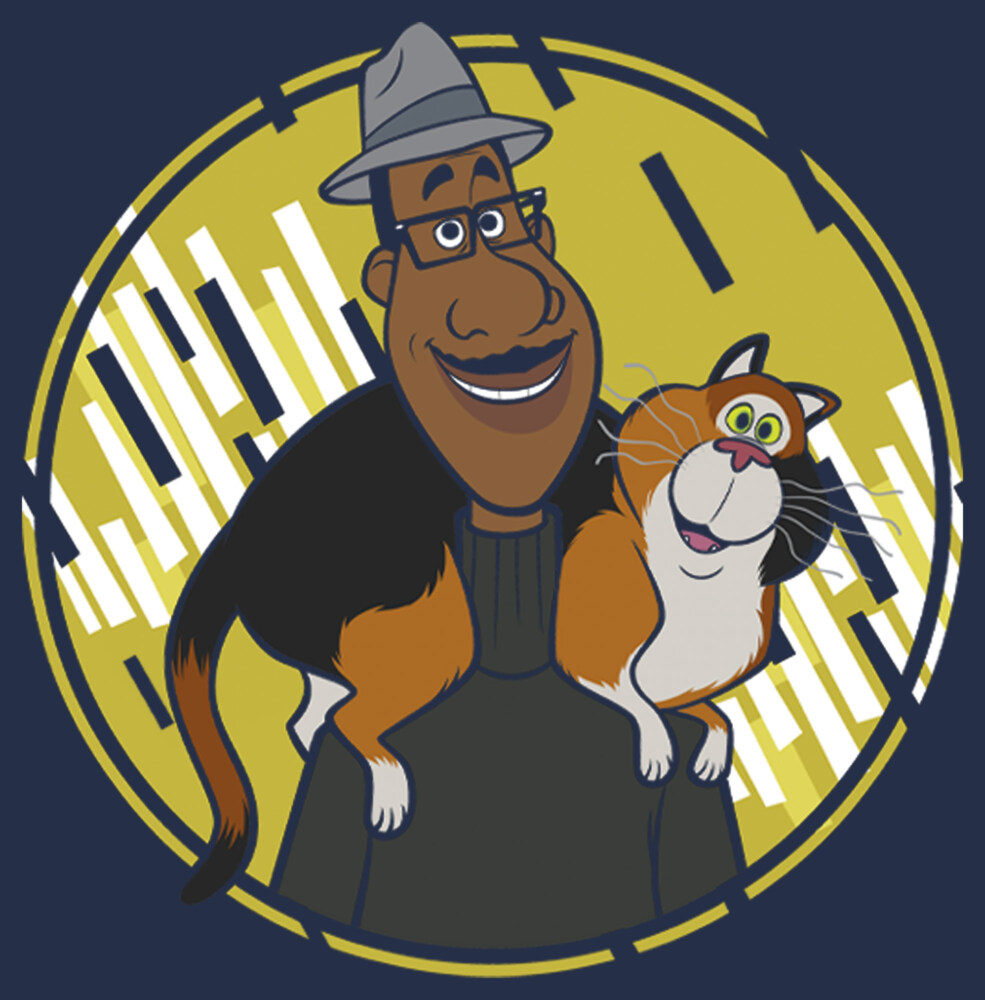 Men's Soul Joe and Mittens Portrait  Adult T-Shirt