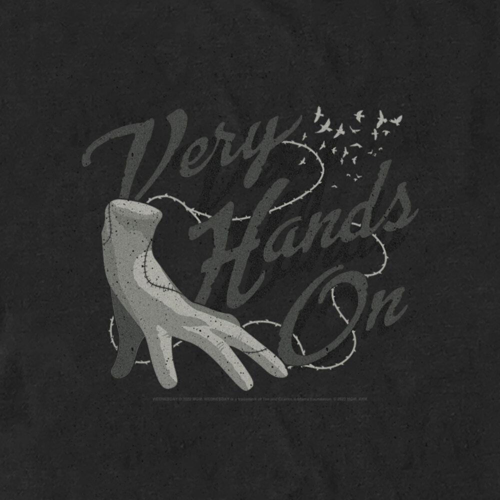 Men's Wednesday Thing Very Hands On  Adult T-Shirt