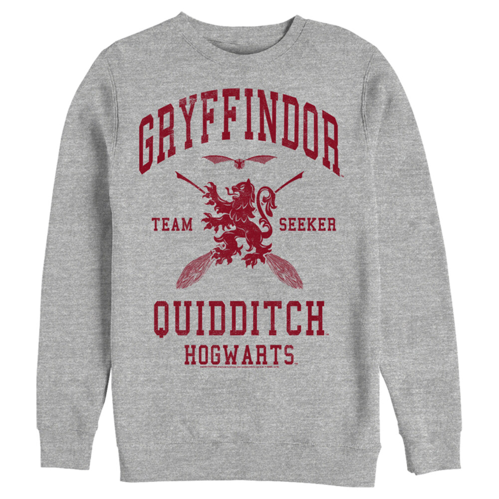 Men's Harry Potter Gryffindor Quidditch Team Seeker  Adult Sweatshirt