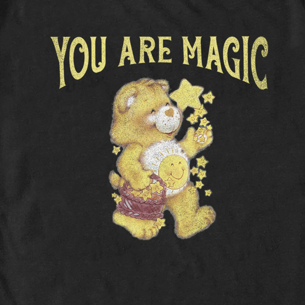 Men's Care Bears You are Magic Funshine  Adult T-Shirt