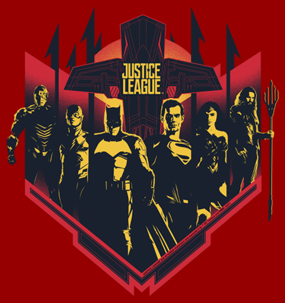 Men's Zack Snyder Justice League Group Shot  Adult T-Shirt