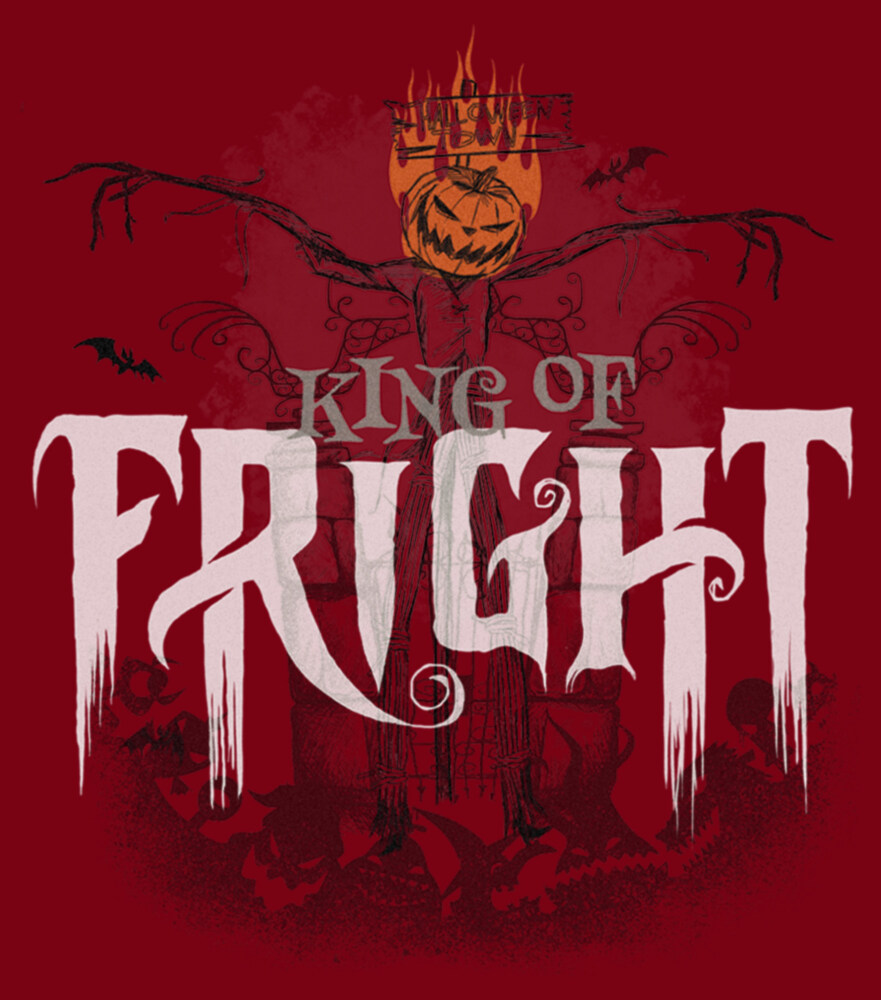Men's The Nightmare Before Christmas King of Fright  Adult T-Shirt