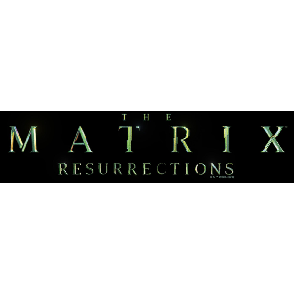 Men's The Matrix Resurrections Logo  Adult T-Shirt